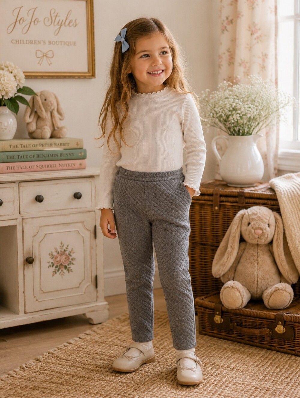NWT TBBC The Beaufort Bonnet Company Mitzy Sue Slacks Grantley Gray Size 5